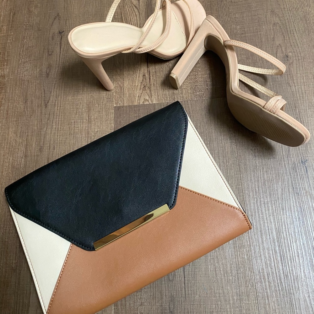 Express Colorblock Clutch